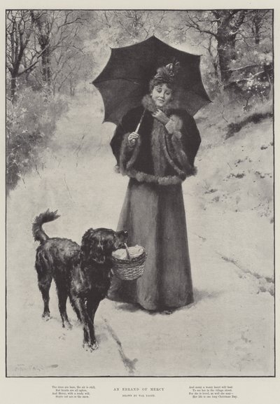Een Boodschap van Barmhartigheid door Walter Paget